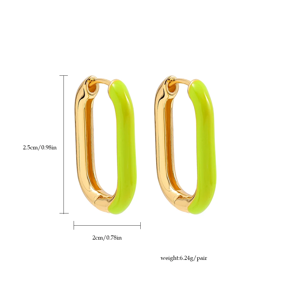 Ladies Elegant U Shaped Earrings