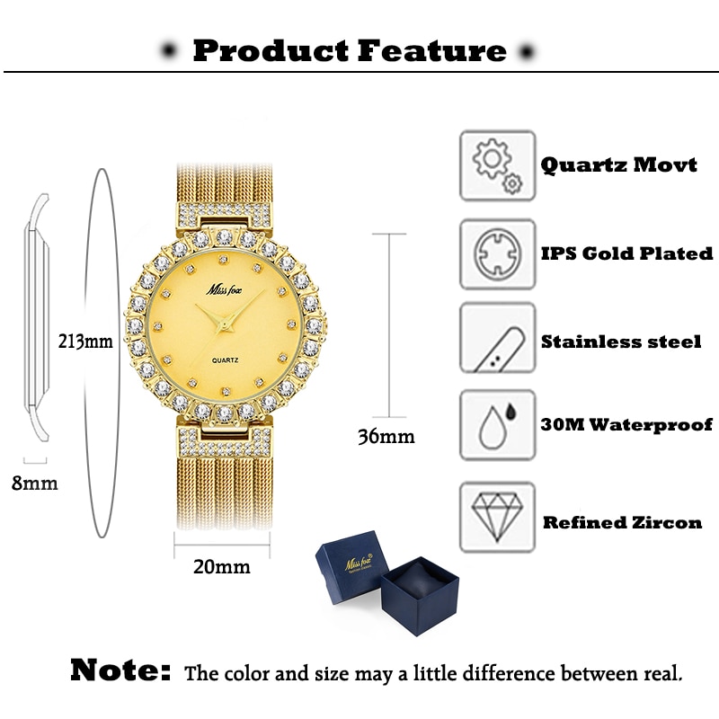 Ladies Fashion Watch Elegant Wristwatch Ladies Fashion Watch Elegant Wristwatch