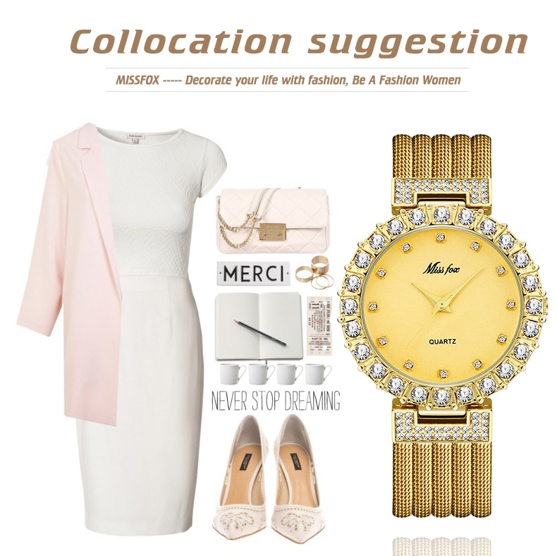 Ladies Fashion Watch Elegant Wristwatch Ladies Fashion Watch Elegant Wristwatch