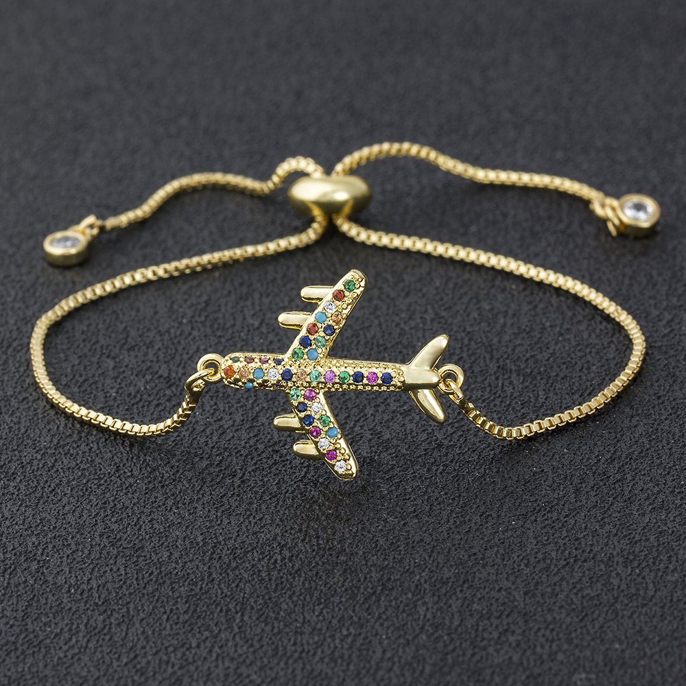 Ladies Fashionable Airplane Bracelet