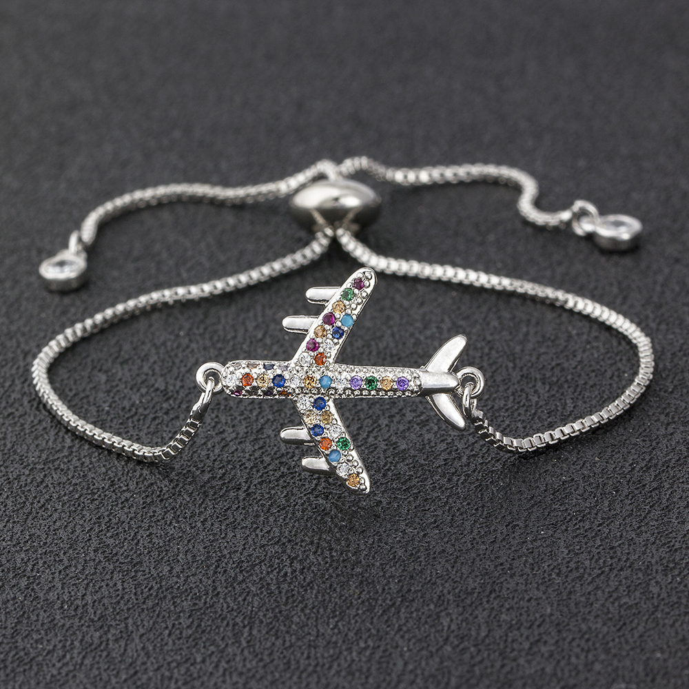 Ladies Fashionable Airplane Bracelet