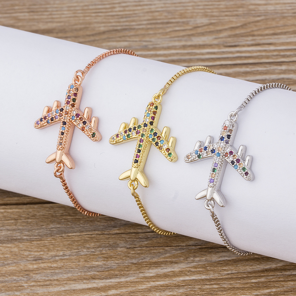 Ladies Fashionable Airplane Bracelet