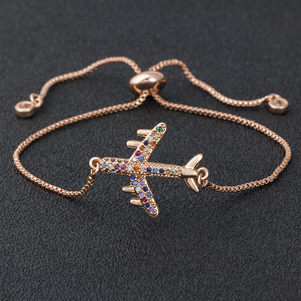 Ladies Fashionable Airplane Bracelet