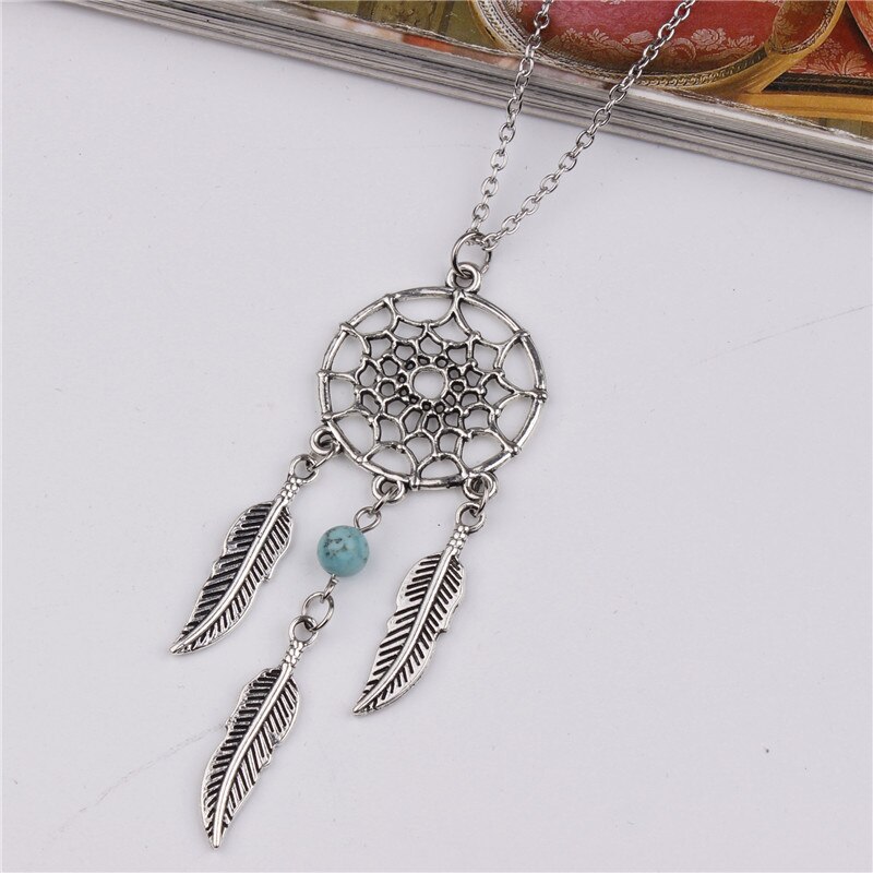 Ladies Fashionable Dreamcatcher Necklace Ladies Fashionable Dreamcatcher Necklace