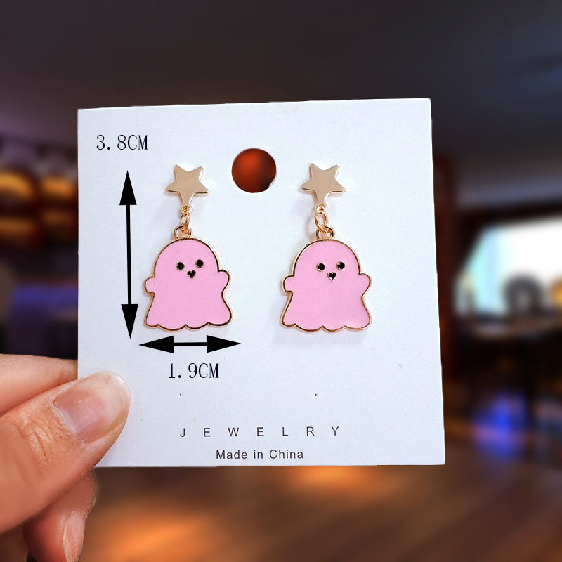 Ladies Fashionable Drop Ghost Earrings