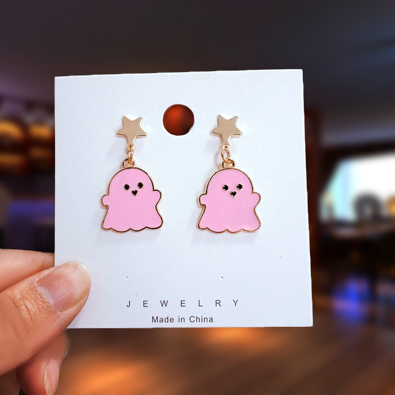 Ladies Fashionable Drop Ghost Earrings