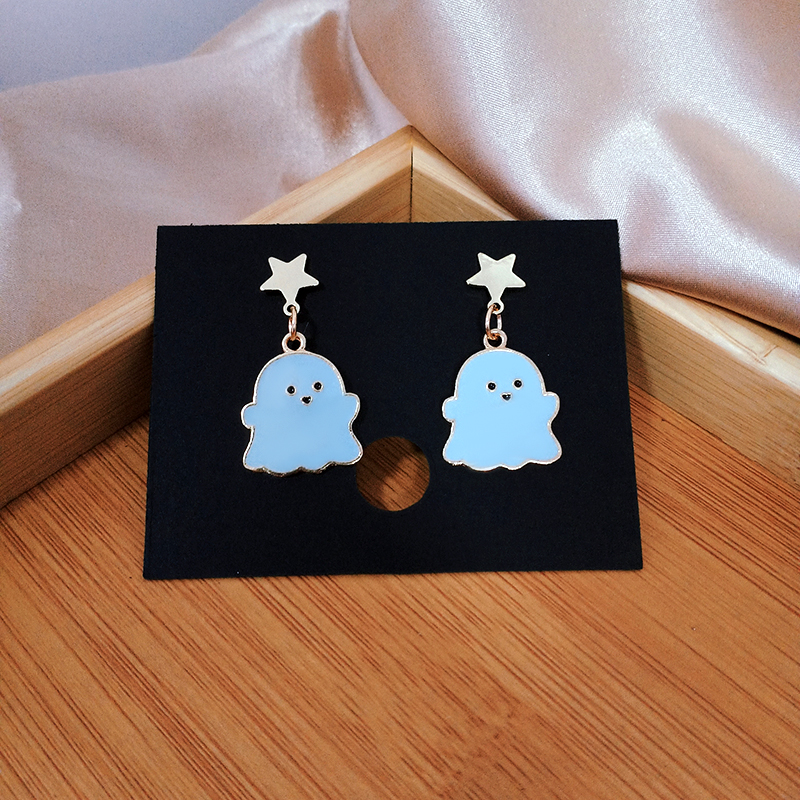 Ladies Fashionable Drop Ghost Earrings