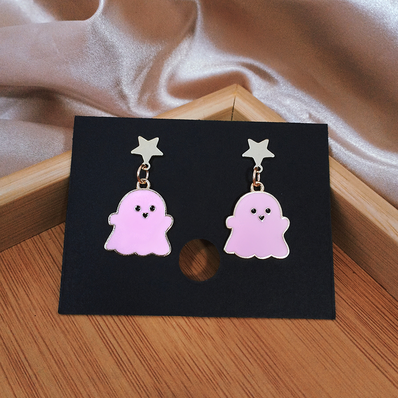 Ladies Fashionable Drop Ghost Earrings