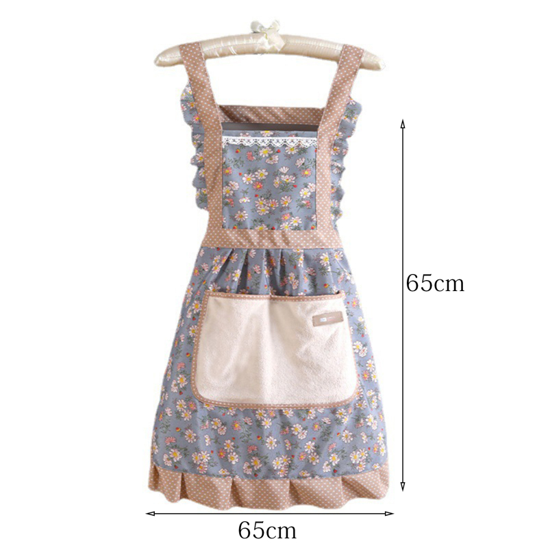 Ladies Fashionable Floral Apron Ladies Fashionable Floral Apron