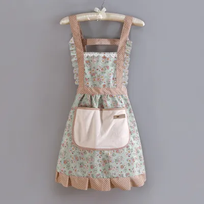 Ladies Fashionable Floral Apron Ladies Fashionable Floral Apron
