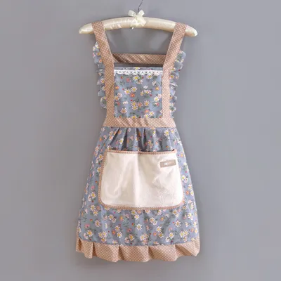 Ladies Fashionable Floral Apron Ladies Fashionable Floral Apron