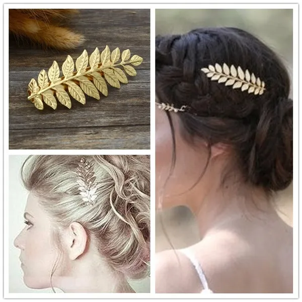Ladies Fashionable Leaf Hair Barrette Ladies Fashionable Leaf Hair Barrette