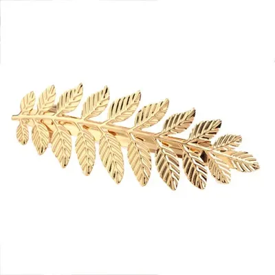 Ladies Fashionable Leaf Hair Barrette