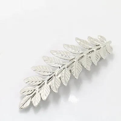 Ladies Fashionable Leaf Hair Barrette