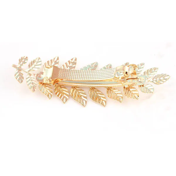 Ladies Fashionable Leaf Hair Barrette
