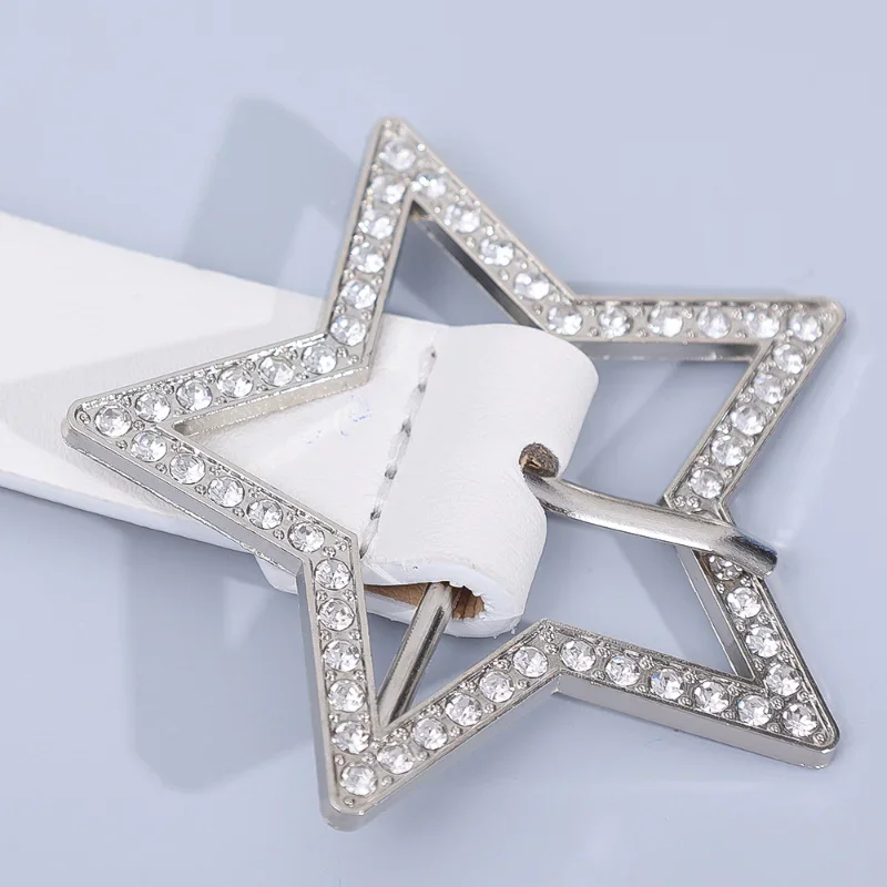 Ladies Fashionable PU Leather Star Belt Ladies Fashionable PU Leather Star Belt