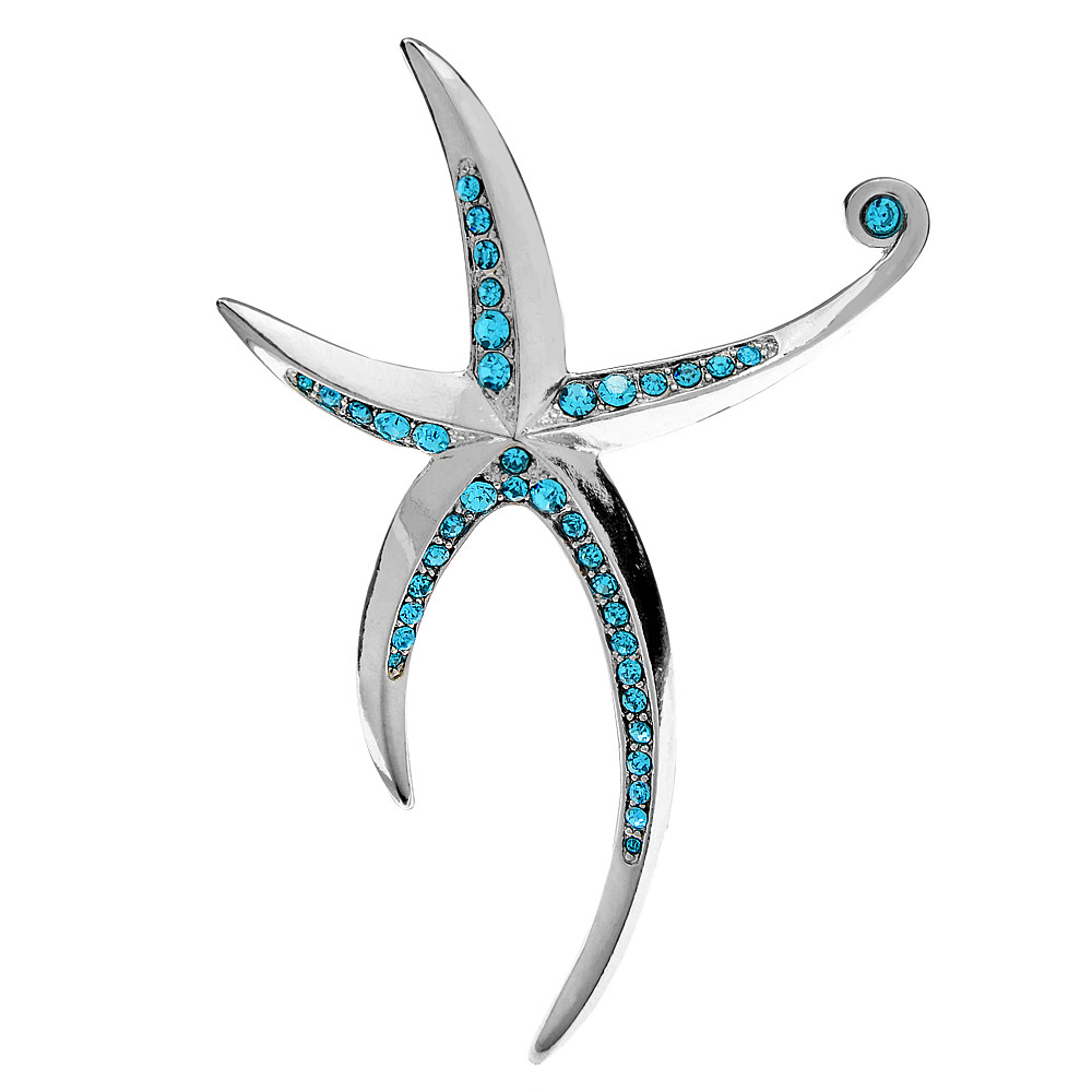 Ladies Fashionable Starfish Brooch