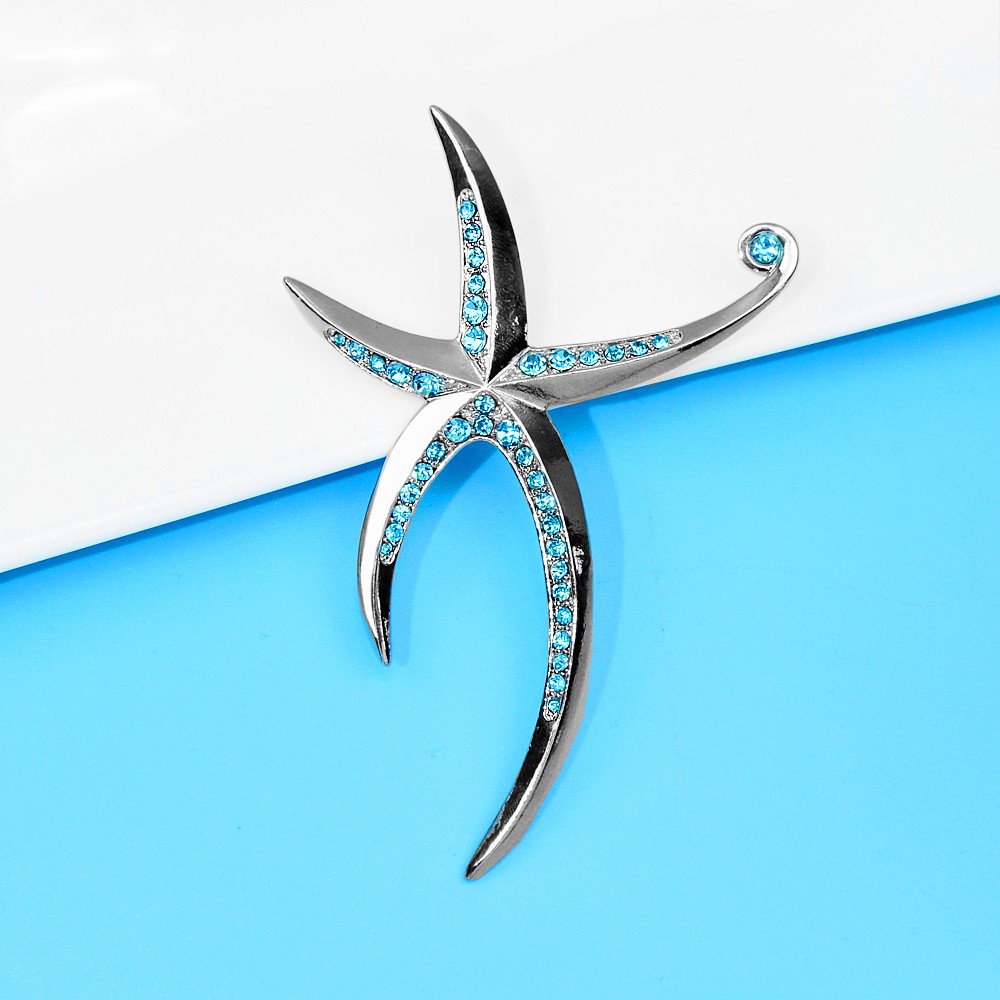 Ladies Fashionable Starfish Brooch Ladies Fashionable Starfish Brooch