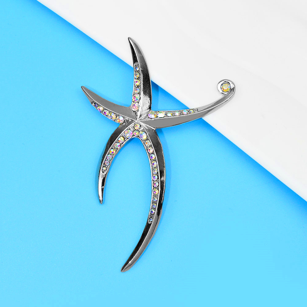 Ladies Fashionable Starfish Brooch Ladies Fashionable Starfish Brooch