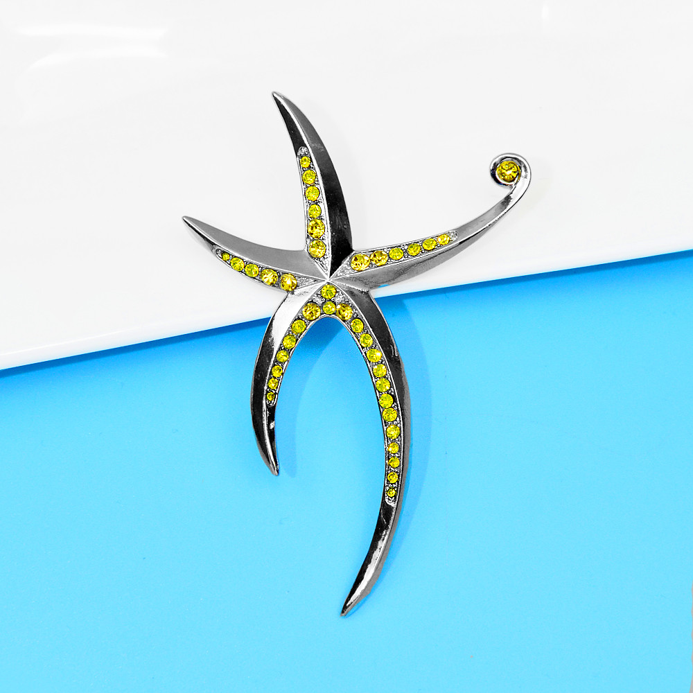 Ladies Fashionable Starfish Brooch Ladies Fashionable Starfish Brooch