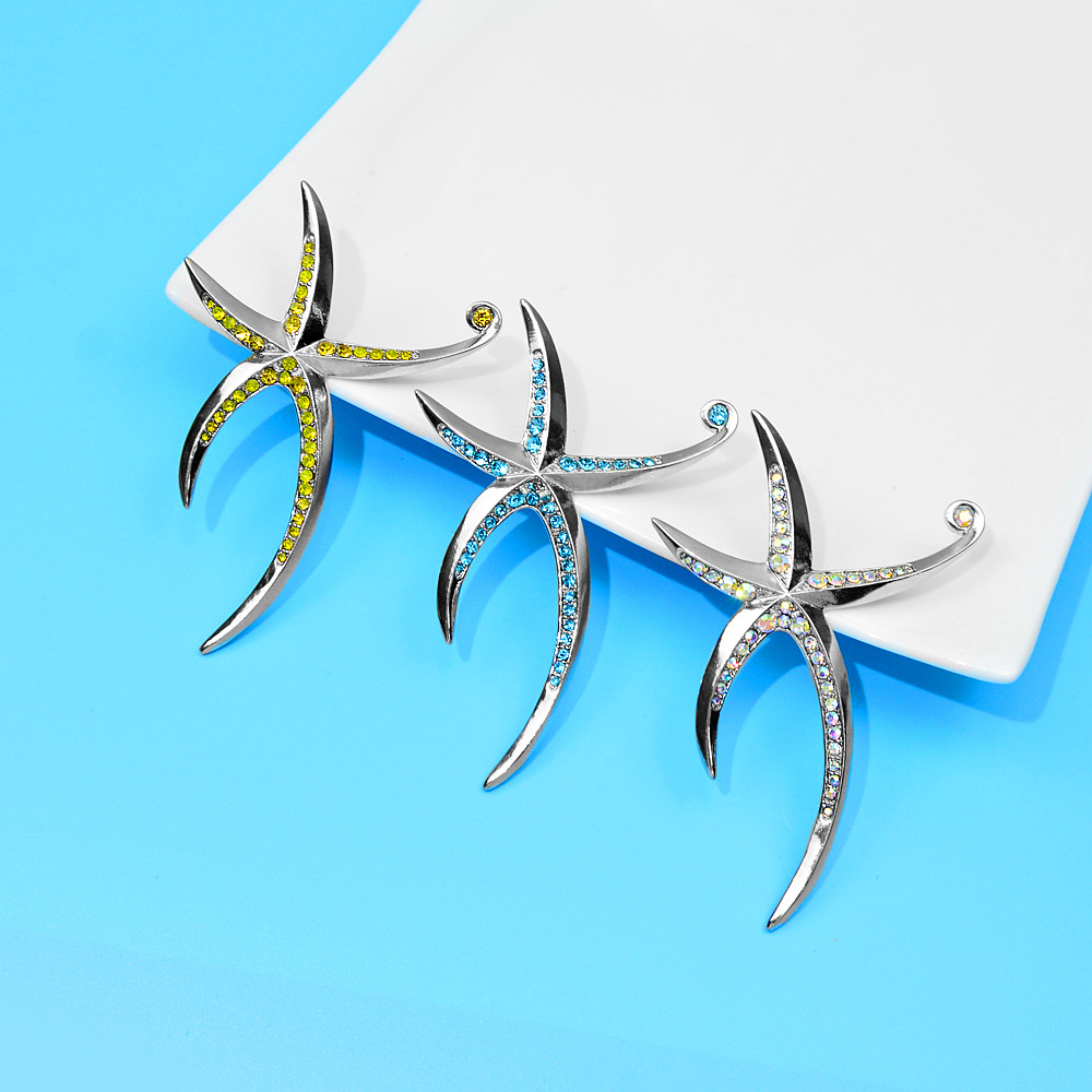 Ladies Fashionable Starfish Brooch Ladies Fashionable Starfish Brooch