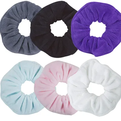 Ladies Hair Tie Microfiber Scrunchie Ladies Hair Tie Microfiber Scrunchie