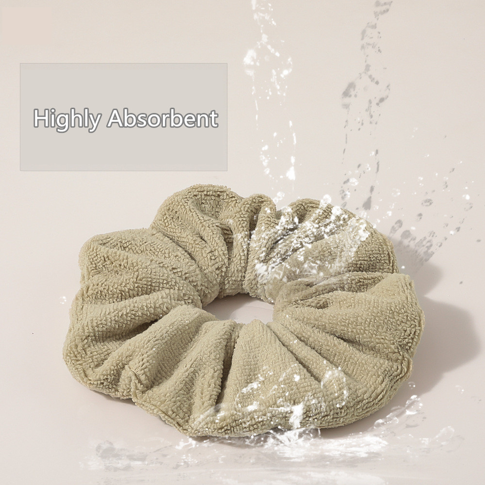 Ladies Hair Tie Microfiber Scrunchie Ladies Hair Tie Microfiber Scrunchie