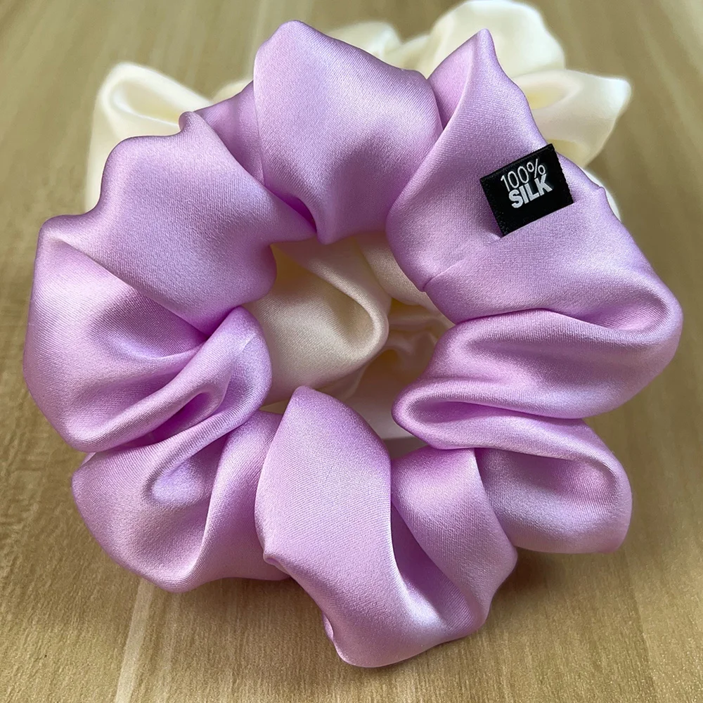 Ladies Hair Tie Mulberry Silk Scrunchie