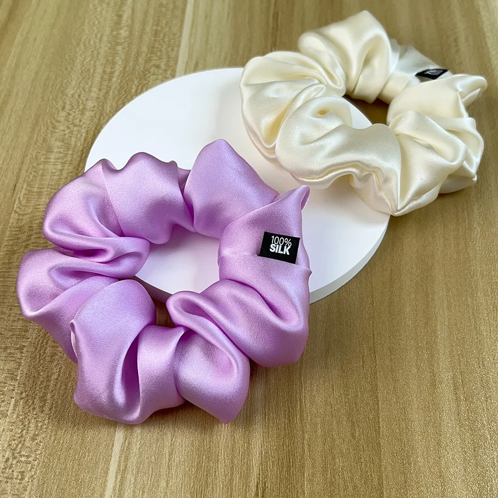 Ladies Hair Tie Mulberry Silk Scrunchie