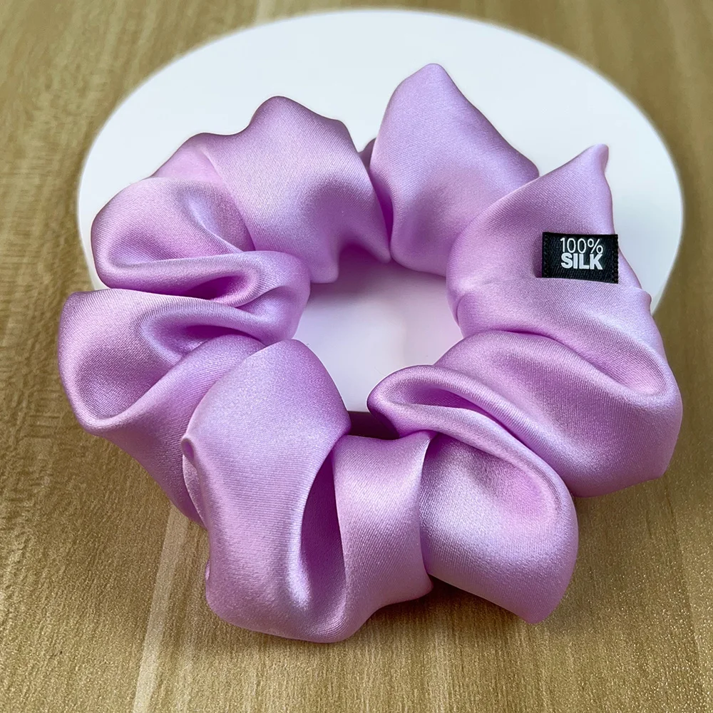 Ladies Hair Tie Mulberry Silk Scrunchie