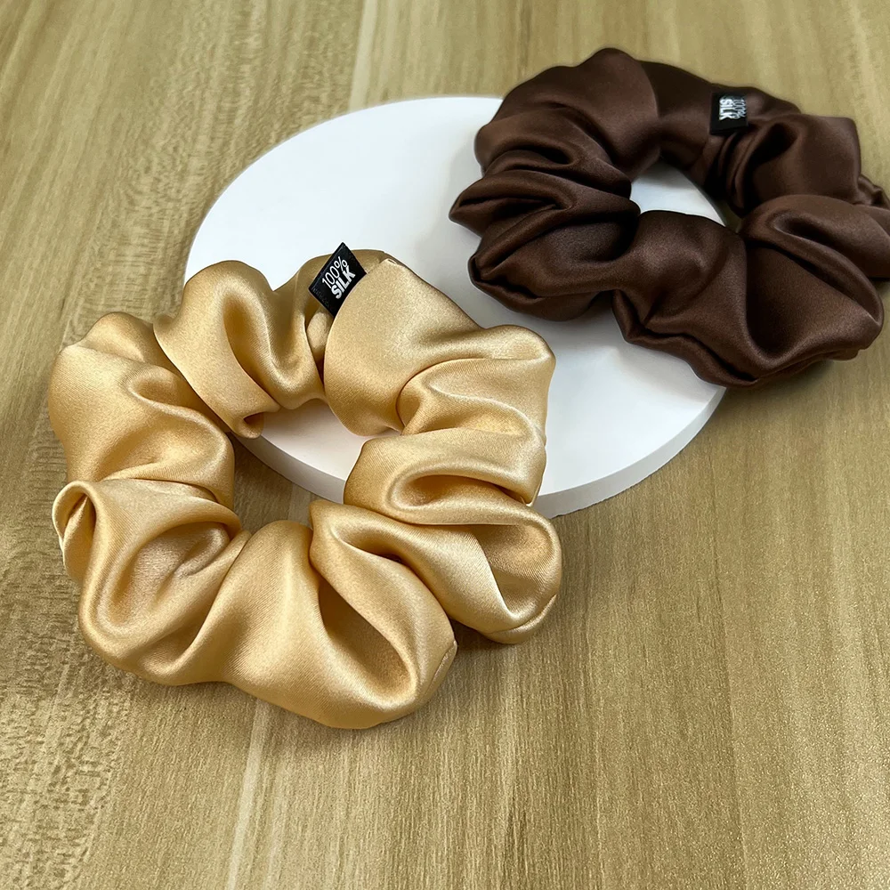Ladies Hair Tie Mulberry Silk Scrunchie