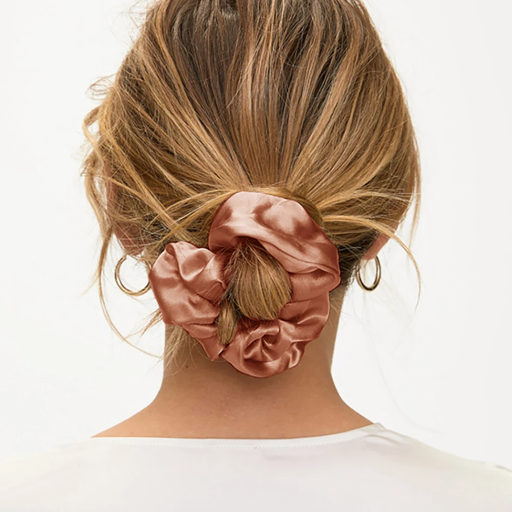 Ladies Hair Tie Mulberry Silk Scrunchie