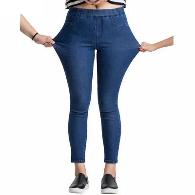 Ladies Jeans Casual Denim Trousers Ladies Jeans Casual Denim Trousers