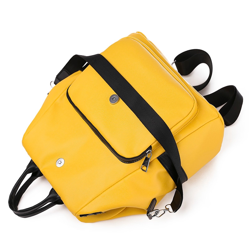 Ladies Leather Backpack Reversible Bag Ladies Leather Backpack Reversible Bag