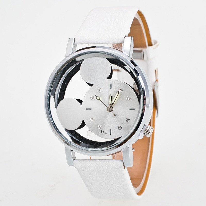 Ladies' Leather Mickey Mouse Watch Ladies' Leather Mickey Mouse Watch