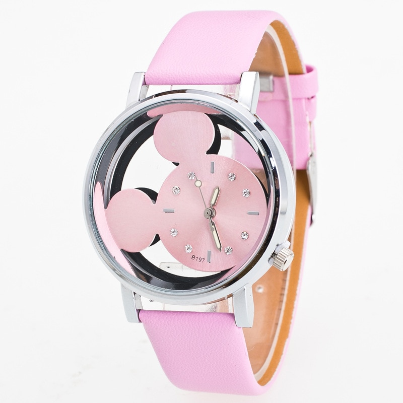 Ladies' Leather Mickey Mouse Watch Ladies' Leather Mickey Mouse Watch