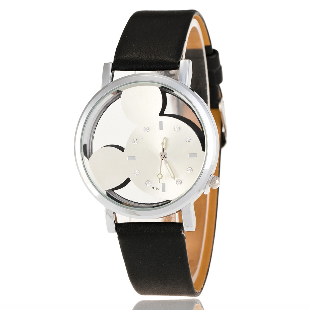 Ladies' Leather Mickey Mouse Watch Ladies' Leather Mickey Mouse Watch
