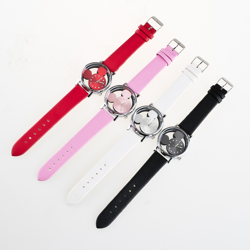 Ladies' Leather Mickey Mouse Watch Ladies' Leather Mickey Mouse Watch