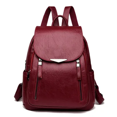 Ladies Leather Rucksack Casual Backpack Ladies Leather Rucksack Casual Backpack