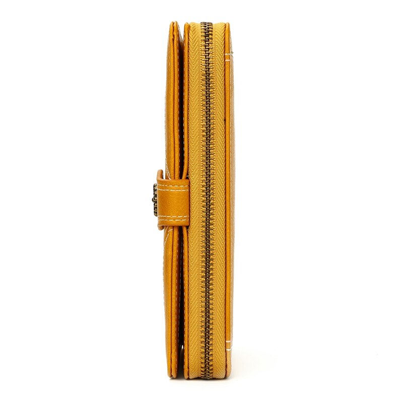 Ladies Leather Wallet Trendy Purse