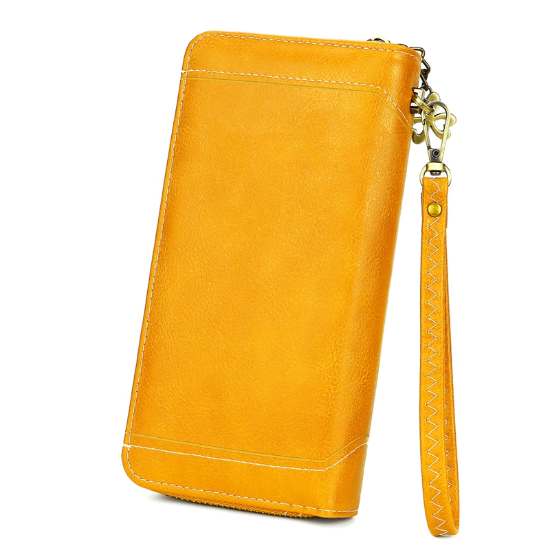 Ladies Leather Wallet Trendy Purse