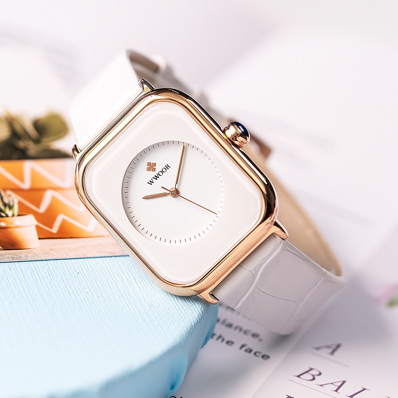 Ladies Leather Watch Trendy Timepiece Ladies Leather Watch Trendy Timepiece