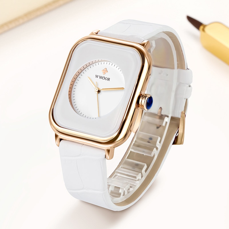 Ladies Leather Watch Trendy Timepiece Ladies Leather Watch Trendy Timepiece