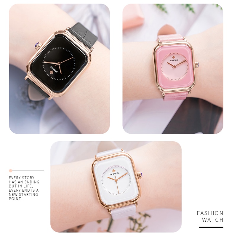 Ladies Leather Watch Trendy Timepiece Ladies Leather Watch Trendy Timepiece