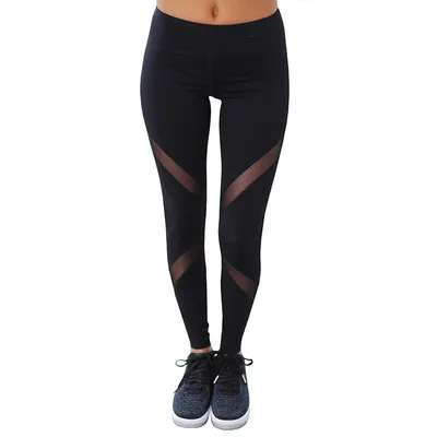 Ladies Leggings Fitness Mesh Design Ladies Leggings Fitness Mesh Design