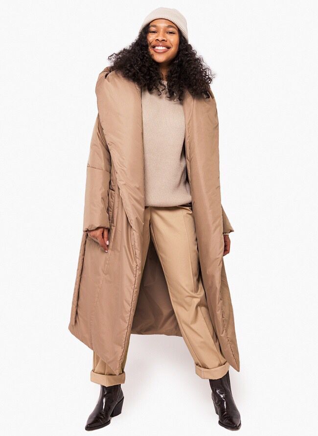Ladies Long Down Coat Winter Outerwear Ladies Long Down Coat Winter Outerwear
