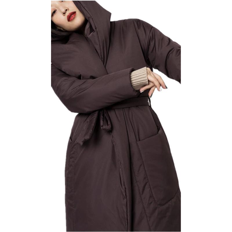 Ladies Long Down Coat Winter Outerwear Ladies Long Down Coat Winter Outerwear
