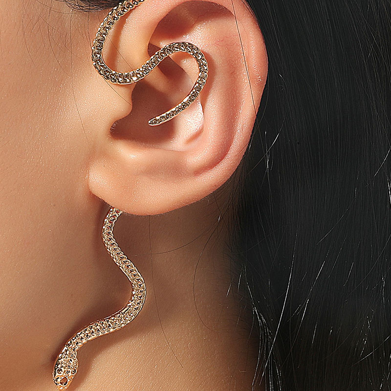 Ladies Non Piercing Snake Ear Cuff