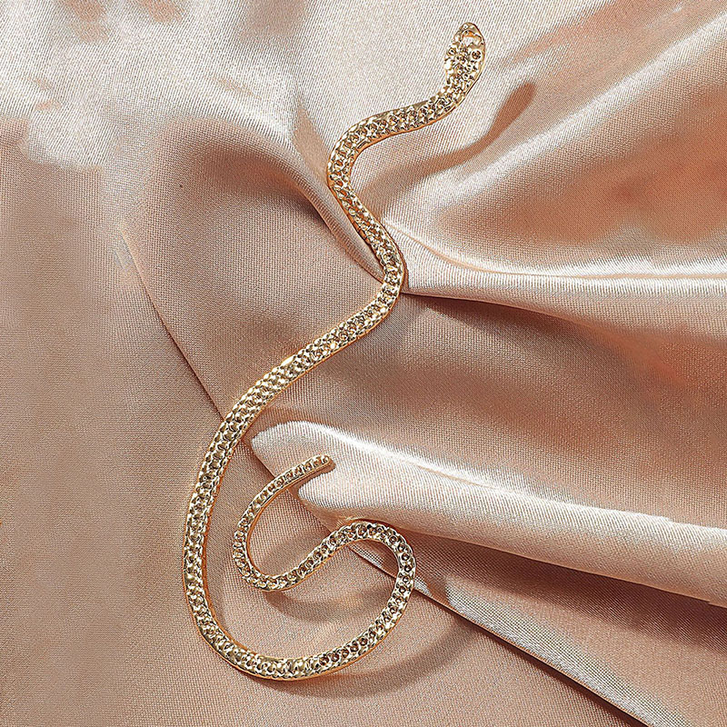 Ladies Non Piercing Snake Ear Cuff