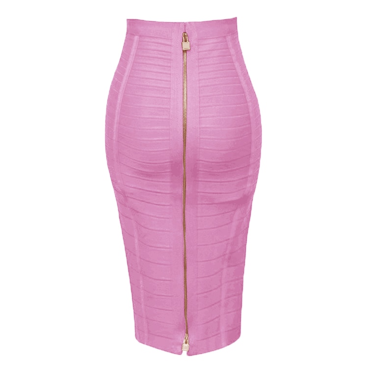 Ladies Plus Size Skirt with Zipper